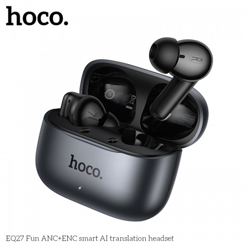 EQ27 ANC+ENC Noise Reduction Wireless Bluetooth Headset Intelligent Ai Translation Headset BT5.4