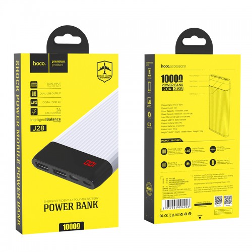J28 Shock Power Mobile Power Bank(10000mah)