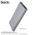 J68 Resourceful Digital Display Power Bank (10000mAh)-Metal Gray 