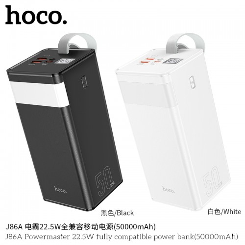 J86A Powermaster 22.5W Fully Compatible Power Bank (50000mAh)