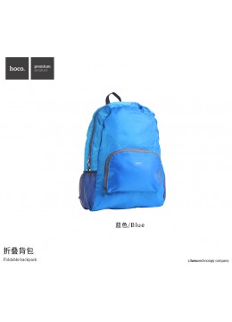 Foldable Backpack-Blue