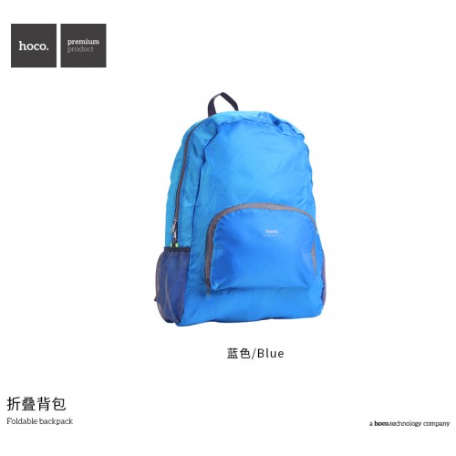 Foldable Backpack-Blue