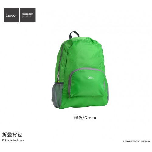 Foldable Backpack-Green