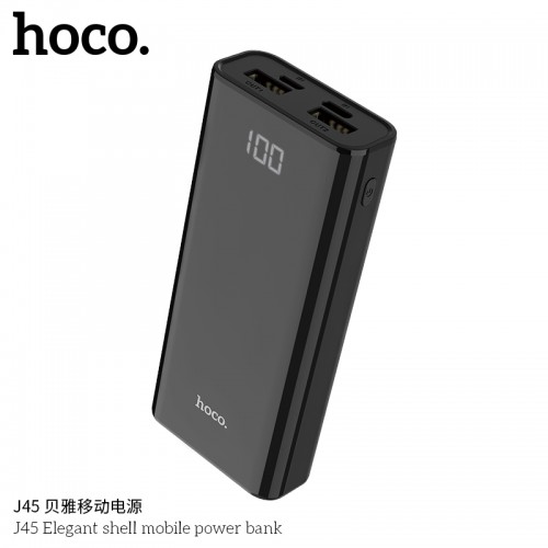 J45 Elegant Shell Mobile Power Bank (10000mAh)