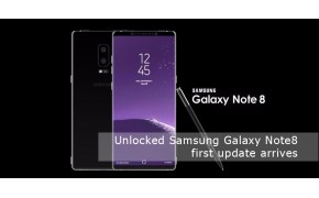 Global unlocked Samsung Galaxy Note8 are getting their first update