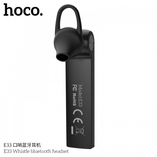 E33 Whistle Bluetooth Headset