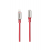 U17 Capsule Lightning Charging Cable（L=1.2M ) - Red