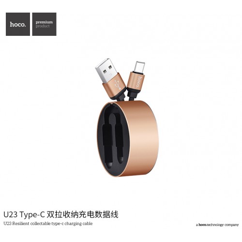 U23 Resilient Collectable Type-C Charging Cable