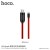U29 LED Displayed Timing Lightning Charging Cable - Red