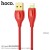 U43 Ceramic Charging Data Cable for Lightning (Red)