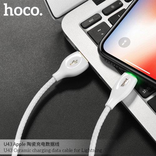 U43 Ceramic Charging Data Cable for Lightning