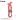 U83 Puissant Silicone Charging Cable For Micro - Red