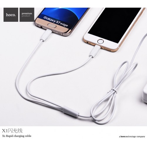 X1 Rapid Charging Cable ( Apple+Micro ) 1M