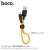 X21 Plus Silicone Charging Cable For Type-C ( L=0.25M ) - Black & Orange