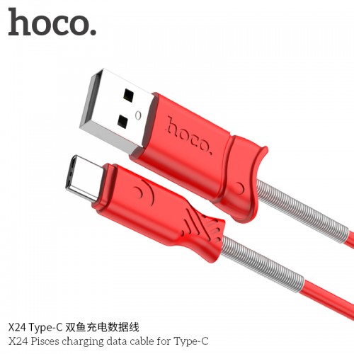 X24 Pisces Charging Data Cable For Type-C
