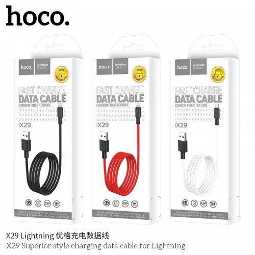 X29 Superior Style Charging Data Cable for Lightning