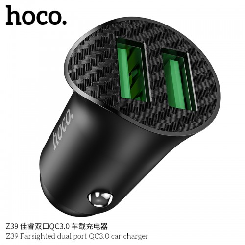 Z39 Farsighted Dual Port QC3.0 Car Charger