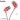 M90 Delight Wire-Controlled Earphones with Microphone Aurora Red