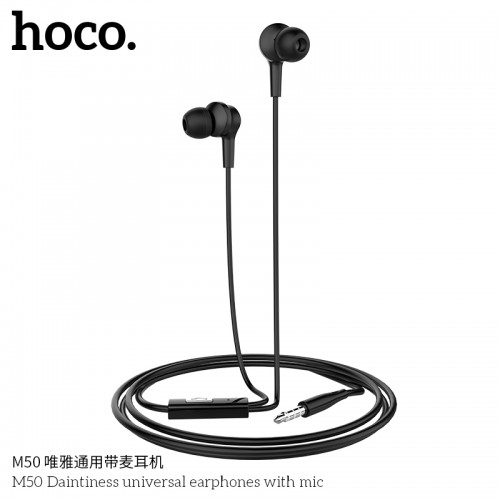 M50 Daintiness Universal Earphones With Mic