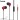 M51 Proper Sound Universal Earphones With Mic - Red