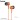 M54 Pure Music Wired Earphones With Mic - Orange