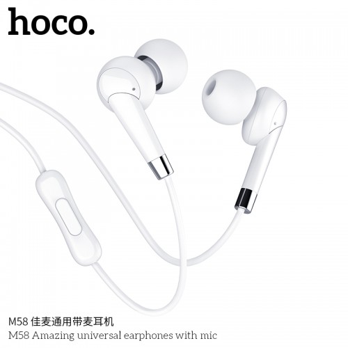 M58 Amazing Universal Earphones With Mic