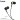 M70 Graceful Universal Earphones With Mic - Black