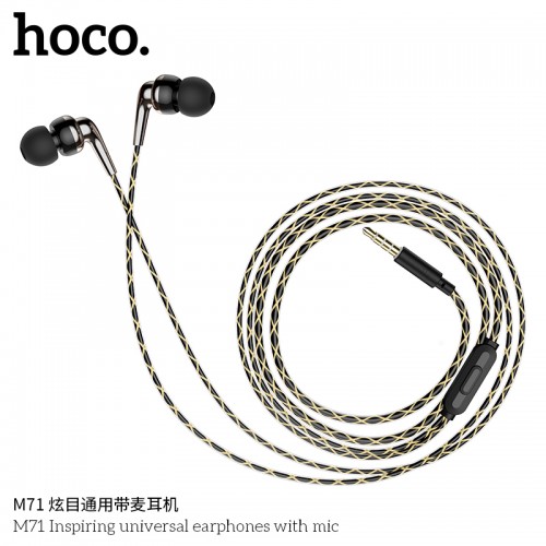 M71 Inspiring Universal Earphones With Mic