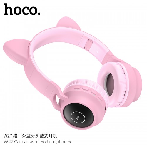 W27 Cat Ear Wireless Headphones