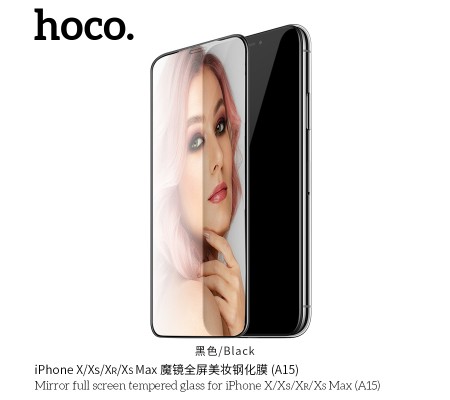 Mirror Full Screen Tempered Glass For iPhone XR (A15) Mirror Full Screen Tempered Glass For iPhone XR (A15)