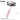 K9 Graceful Mini Wire Control Aluminum Alloy Selfie Stick - Pink